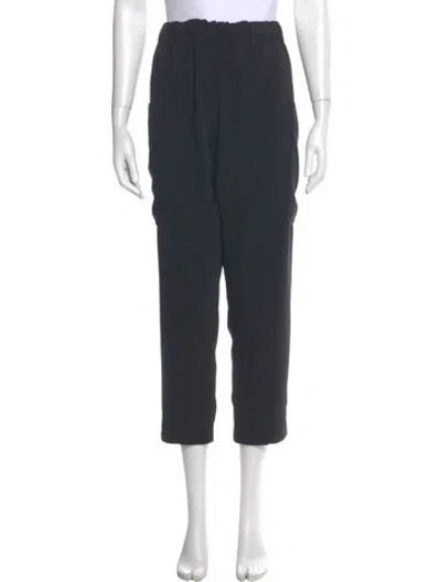 Pre-owned Roucha Wide Leg Pants In Black