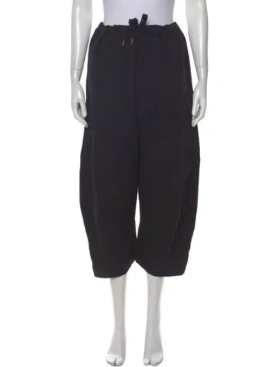 Pre-owned Roucha Wide Leg Pants In Black