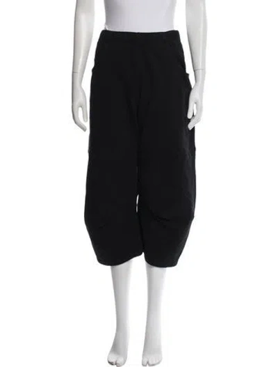 Pre-owned Roucha Wide Leg Pants In Black