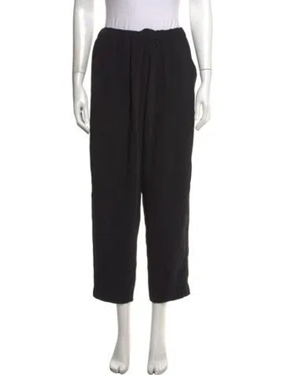 Pre-owned Roucha Wide Leg Pants In Black