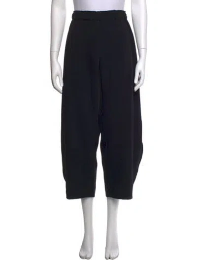Pre-owned Roucha Wide Leg Pants In Black