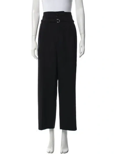 Pre-owned Roucha Wide Leg Pants In Black