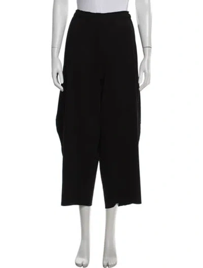 Pre-owned Roucha Wide Leg Pants In Black