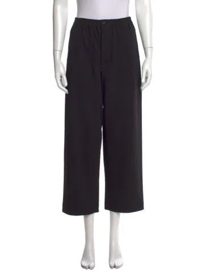Pre-owned Roucha Wide Leg Pants In Black