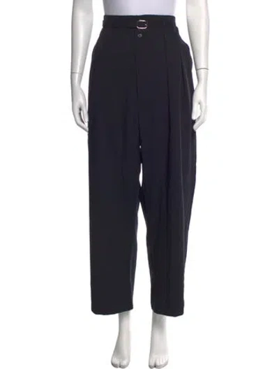 Pre-owned Roucha Wide Leg Pants In Black