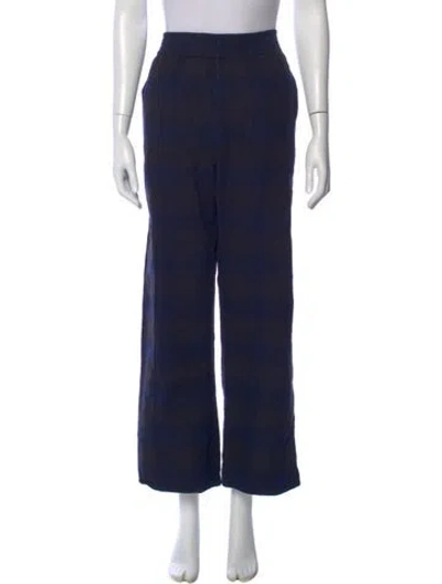 Pre-owned Roucha Wide Leg Pants In Blue