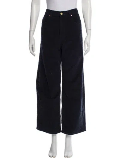 Pre-owned Roucha Wide Leg Pants In Blue