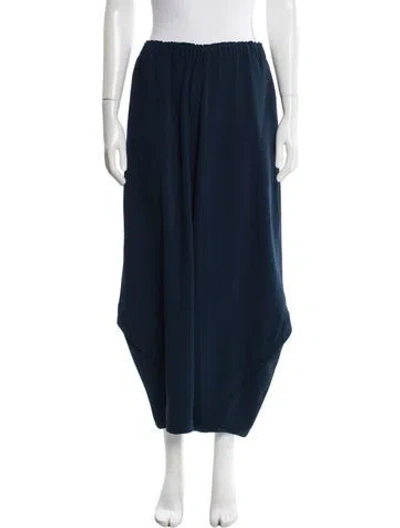 Pre-owned Roucha Wide Leg Pants In Blue