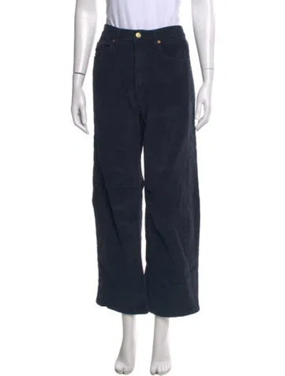 Pre-owned Roucha Wide Leg Pants In Blue