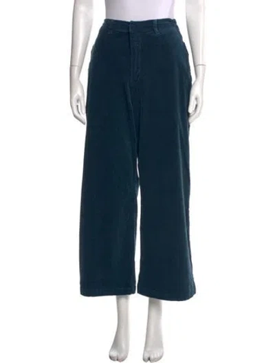 Pre-owned Roucha Wide Leg Pants In Blue
