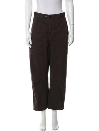 Pre-owned Roucha Wide Leg Pants In Brown