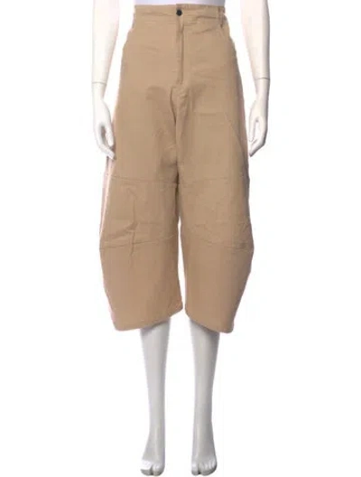 Pre-owned Roucha Wide Leg Pants In Brown
