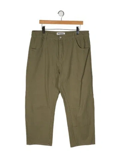 Pre-owned Roucha Wide Leg Pants In Green
