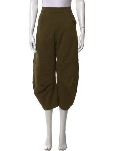 Pre-owned Roucha Wide Leg Pants In Green