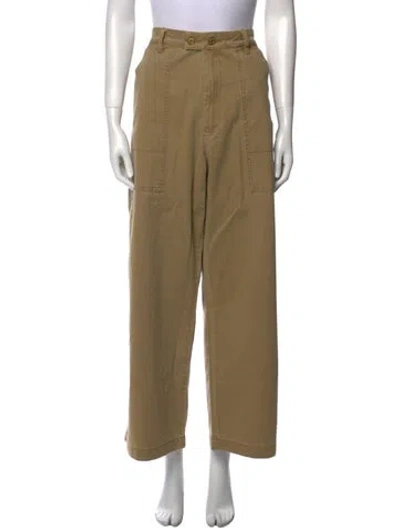 Pre-owned Roucha Wide Leg Pants In Neutral