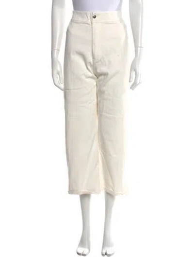 Pre-owned Roucha Wide Leg Pants In Neutral