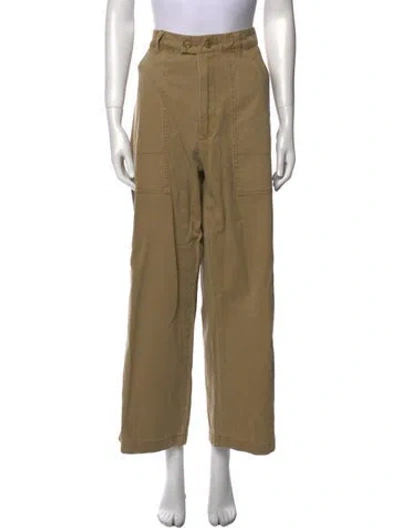Pre-owned Roucha Wide Leg Pants In Neutral