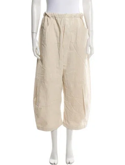 Pre-owned Roucha Wide Leg Pants In Neutral