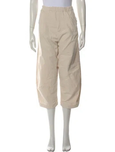 Pre-owned Roucha Wide Leg Pants In Neutral