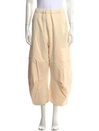 Pre-owned Roucha Wide Leg Pants In Neutrals