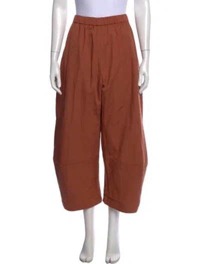 Pre-owned Roucha Wide Leg Pants In Orange