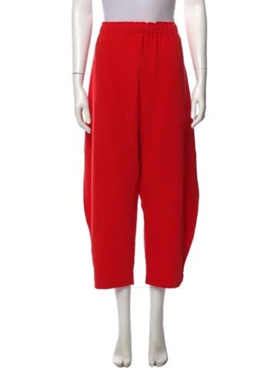 Pre-owned Roucha Wide Leg Pants In Red