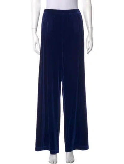 Pre-owned Roucha Wide Leg Pants W/ Tags In Blue