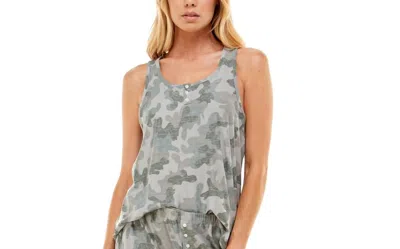 Roudelain Mommy And Me Camouflage Tank Top In Camo Shark In Multi