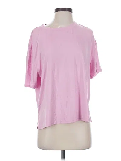 Pre-owned Roudelain Short Sleeve T-shirt In Pink