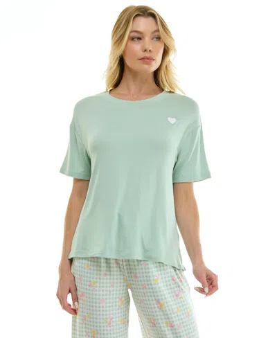 Roudelain Women's Drop Shoulder Crew Neck Top