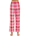 Roudelain Women's Printed Flannel Pajama Pants In Charlotte
