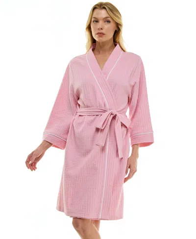 Roudelain Women's Kimono Wrap Robe