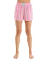 Roudelain Women's Pullover Boxer Short With Patch