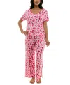 Roudelain Women's Valentine's Fairytale Pajama Set In Cowgirl Va