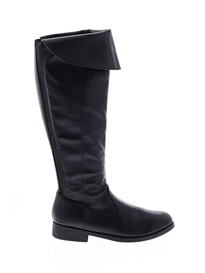 Pre-owned Rouge Boots In Black