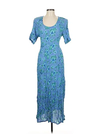 Pre-owned Rouge Casual Dress In Blue