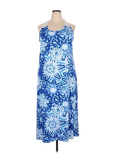 Pre-owned Rouge Casual Dress In Blue