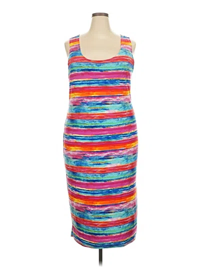 Pre-owned Rouge Casual Dress In Blue