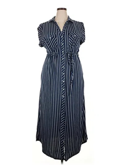 Pre-owned Rouge Casual Dress In Blue
