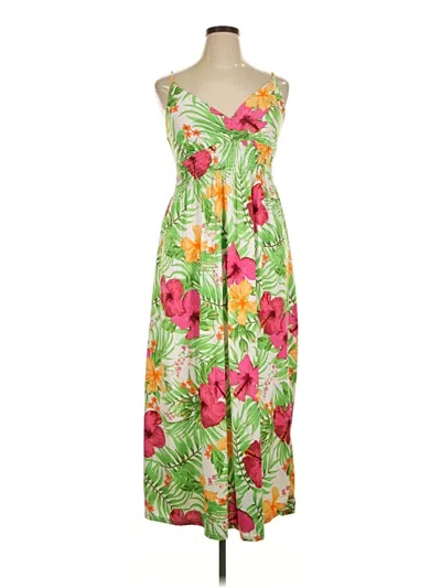 Pre-owned Rouge Casual Dress In Green
