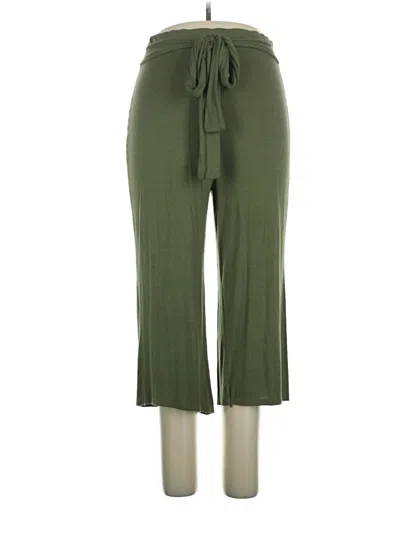 Pre-owned Rouge Casual Pants In Green