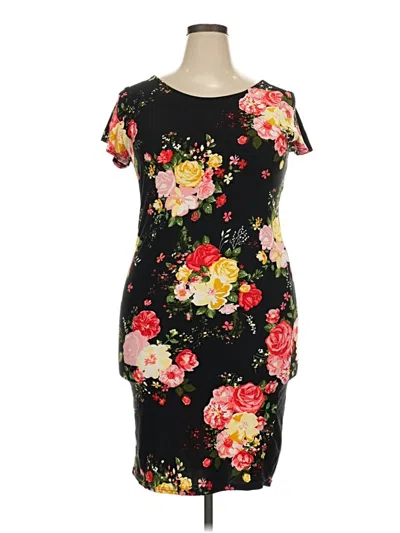 Pre-owned Rouge Cocktail Dress In Black