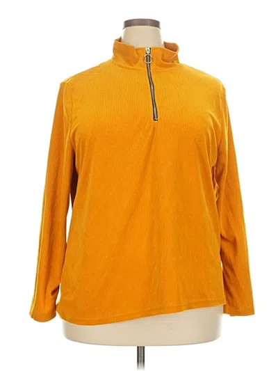 Pre-owned Rouge Long Sleeve Turtleneck In Orange
