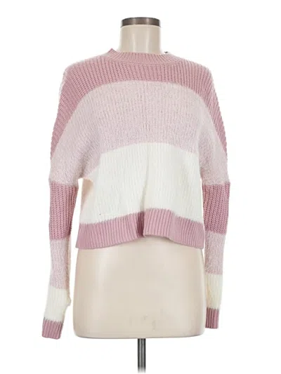 Pre-owned Rouge Pullover Sweater In Pink
