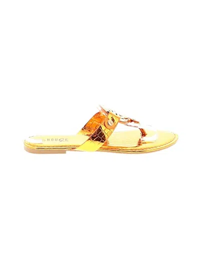 Pre-owned Rouge Sandals In Orange