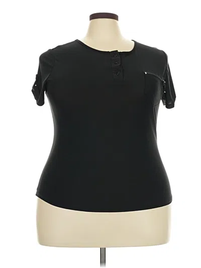 Pre-owned Rouge Short Sleeve T-shirt In Black