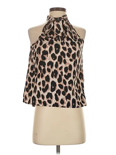Pre-owned Rouge Sleeveless Blouse In Brown