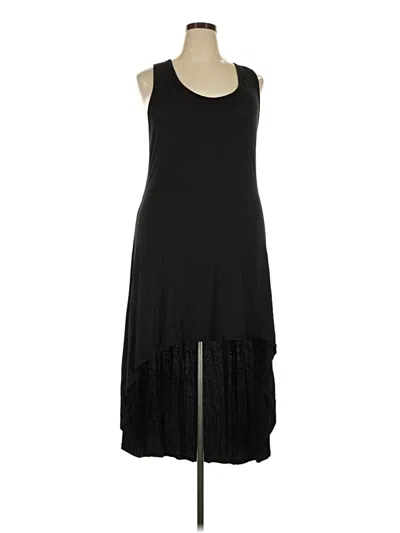 Pre-owned Rouge Sleeveless Top Black Halter Neckline Tops