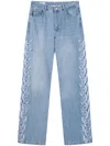 Rough Amity Jeans In 蓝色