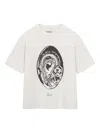 Rough Faded Maria T-shirt In White